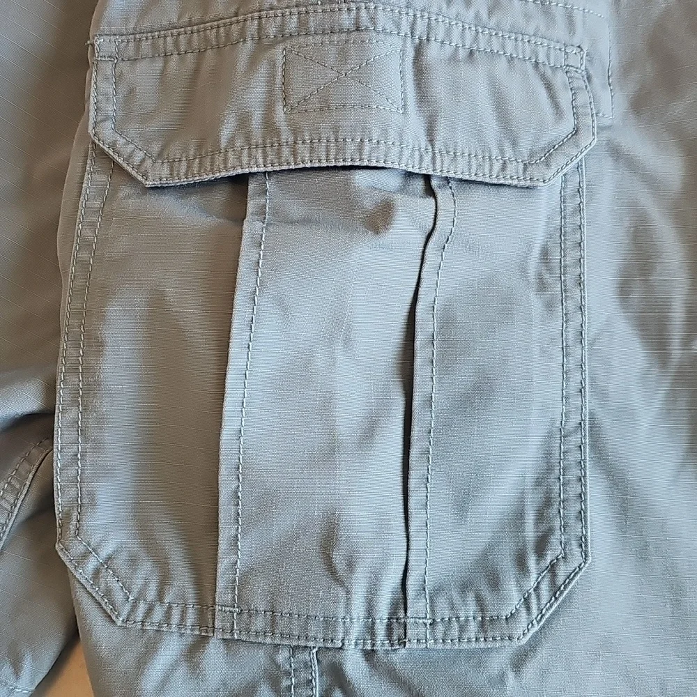 The North Face Light Blue Cargo Shorts